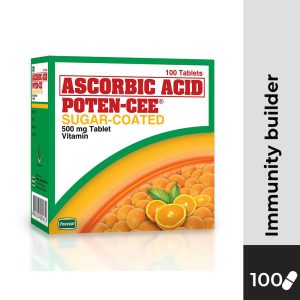 POTEN-CEE Ascorbic Acid Sugar-Coated 500mg Tablet