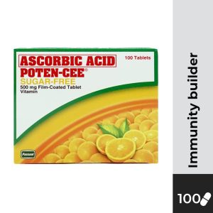 POTEN-CEE Ascorbic Acid Sugar-free 500mg Film-coated Tablet