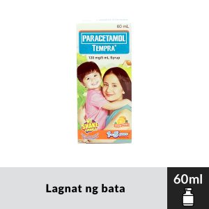 TEMPRA Paracetamol 120mg/5ml 60ml?Orange Flavor?Syrup