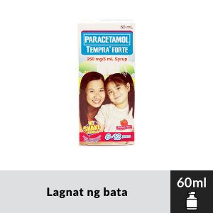 TEMPRA FORTE Paracetamol 250mg/5mL 60mL?Strawberry Flavor?Syrup