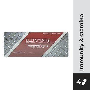REVICON FORTE Multivitamins Minerals+Amino Acids Sugar Coated Tablet 4s