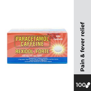 REXIDOL FORTE Paracetamol Caffeine 500/65mg Tablet