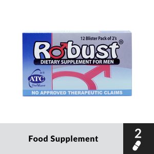 ROBUST Dietary Supplement for Men 550mg Tablets (Pack of 2's)