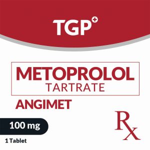 Rx: ANGIMET Metoprolol Tab 100mg