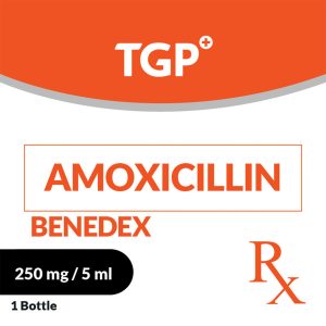 Rx: BENEDEX Amoxicillin Trihyd PowSusp 250mg/60ml