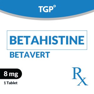 Rx: BETAVERT Betahistine Tab 8mg