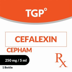 Rx: CEPHAM Cefalexin PowSusp 250mg/5ml