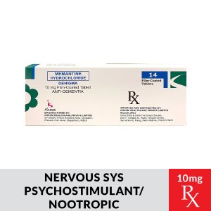 Rx: DENIGMA Memantine HCl FCTab 10mg