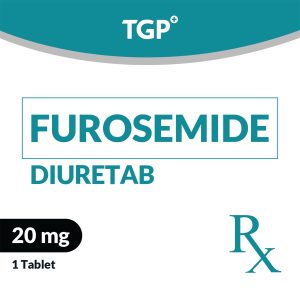 Rx: DIURETAB Furosemide Tab 20mg