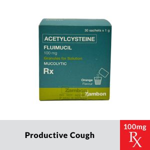 Rx: FLUIMUCIL Acetylcysteine 100mg Sachet - Image 1