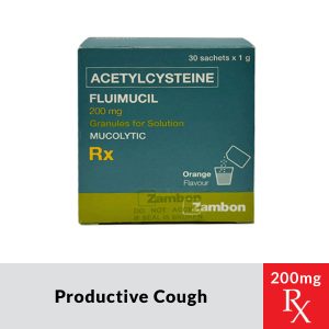 Rx: FLUIMUCIL Acetylcysteine 200mg Sachet - Image 1