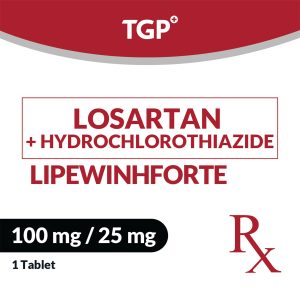 Rx: LIPEWINHFORTE Losartan+ HCTZ Tab 100mg/25mg - Image 1