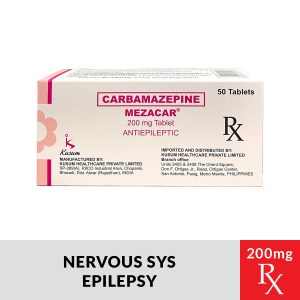Rx: MEZACAR Carbamazepine Tab 200mg
