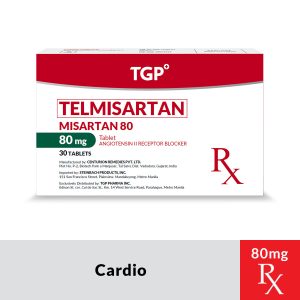Rx: MISARTAN80 Telmisartan Tab 80mg - Image 1