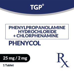 Rx: PHENYCOL PPAHCl+CPM Tab 25mg/2mg