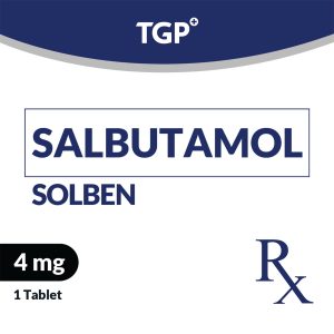 Rx: SOLBEN Salbutamol Tab 4mg