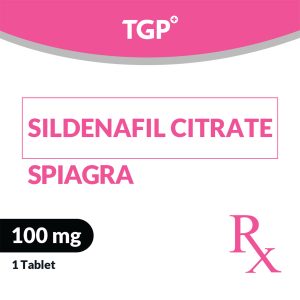 Rx: SPIAGRA Sildenafil Citrate FCTab 100mg