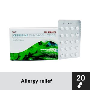 Rx: TGP Cetirizine Tab 10mg