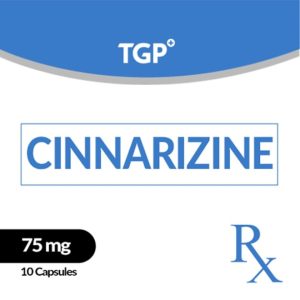 Rx: TGP Cinnarizine 75mg Capsule - Image 1