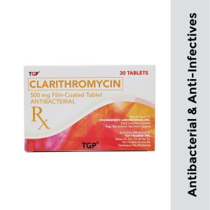 Rx: TGP Clarithromycin Tab 500mg