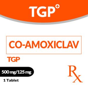 Rx: TGP Co-Amoxiclav 500mg/125mg 625mg Tablet - Image 1