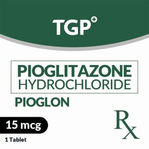 Rx: PIOGLON Pioglitazone HCl Tab 15mg