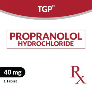 Rx: TGP Propranolol HCI Tab 40mg