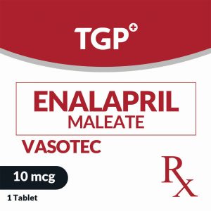 Rx: VASOTEC Enalapril Tab 10mg