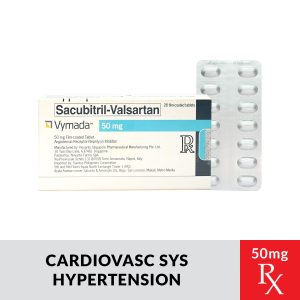 Rx: VYMADA Sacubtril + Valsartan FC Tab 50mg
