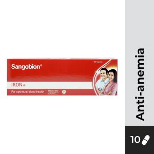 SANGOBION Iron+ Capsule 10s