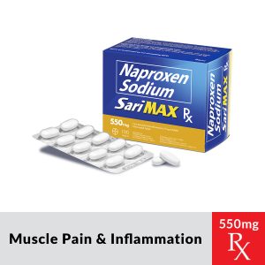 SARIMAX Naproxen Sodium 550mg Film-Coated Tablet