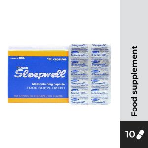 SLEEPWELL Melatonin 3mg Capsule 10s