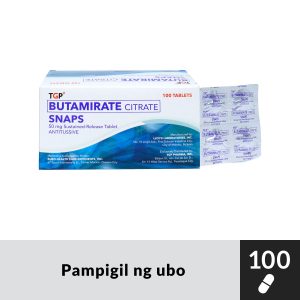 SNAPS Butamirate Citrate 50mg Tablet 100s