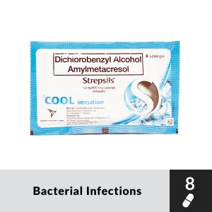 STREPSILS Cool Sensation Dichlorobenzyl Alcohol+Amylmetacresol 1.2mg/600mcg