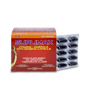 SUPLIMAX Vitamins+Minerals+Ginseng Capsule - Image 1