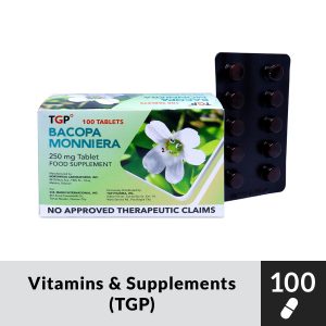 TGP Bacopa Monniera Extract Tablet 250mg 100s