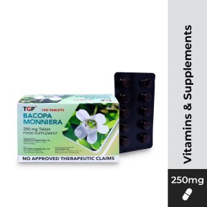 TGP Bacopa Monniera Extract Tablet 250mg