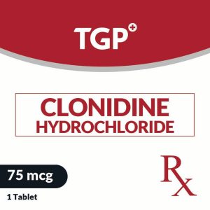 TGP Clonidine HCl Tab 75mcg