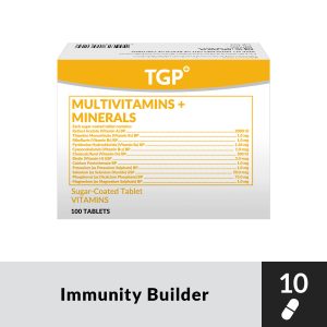 TGP Multivitamins + Minerals Sugar Coated Tablet 10s