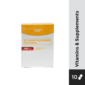 TGP Vitamin E Capsule 400iu 10s