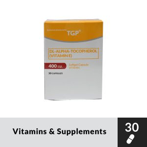 TGP Vitamin E Capsule 400iu 30s