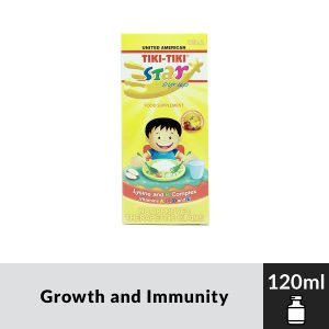 TIKI-TIKI STAR Multivitamins+Lysine 120ml Syrup