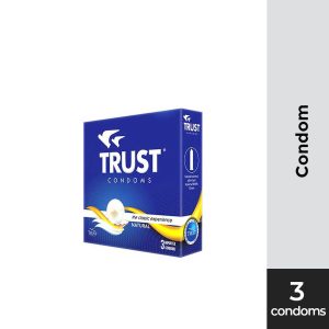 TRUST Condom Blus Natural Classic 3's