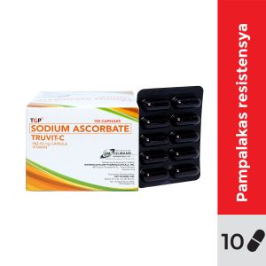 TRUVIT-C Sodium Ascorbate 562.43mg Capsule 10s