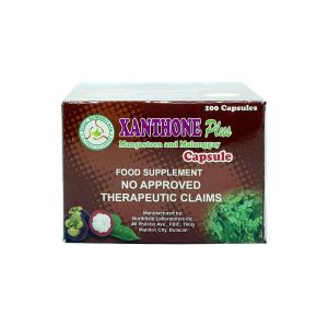 XANTHONE PLUS Mangosteen and Malunggay 550mg Herbal Cap (10 pcs/pack)