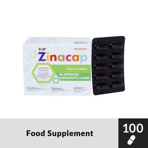 ZINACAP Multivitamins+Taurine+CGF+Zinc Capsule 100s